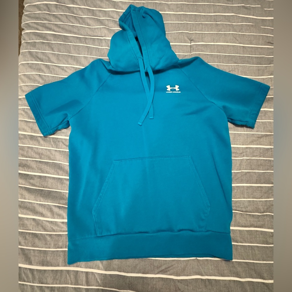 Under Armour Teal Hoodie with Logo